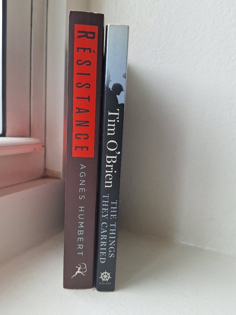 2 BOOKS - RESISTANCE and THE THINGS THEY CARRIED